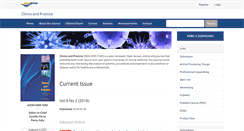 Desktop Screenshot of clinicsandpractice.org